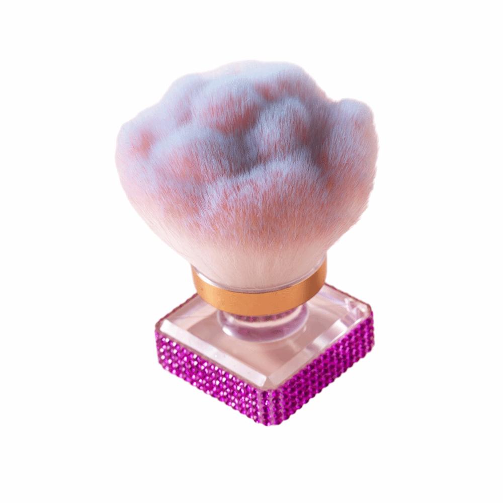 With Rhinestones Base Nail Art Dust Cleaner Brush Nail Cleaning Brush  Cosmetic Tool