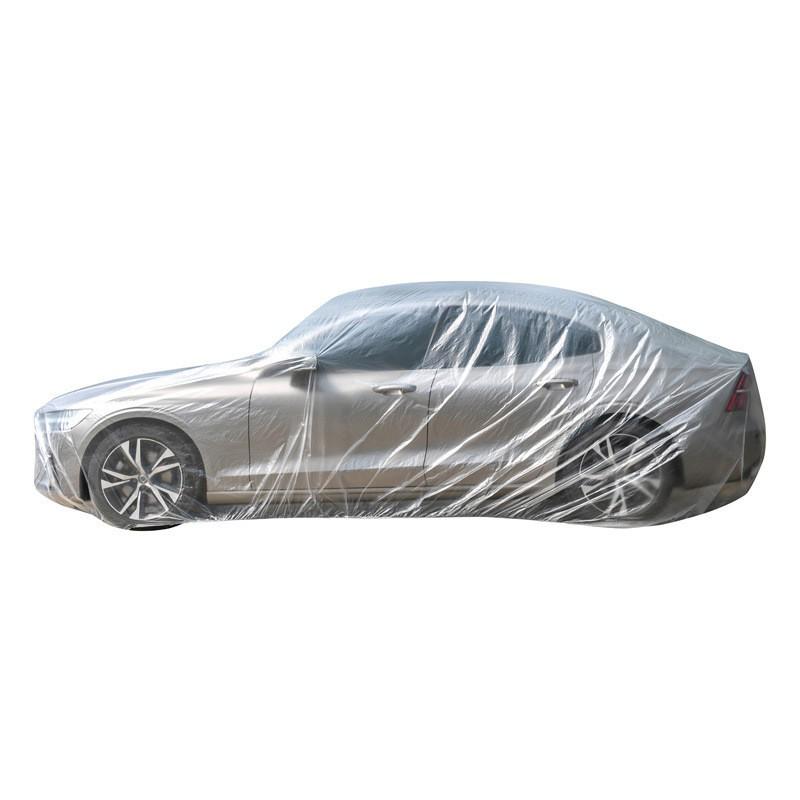 

All-Season Disposable Car Cover - Sun, Rain, Dust, Snow Protection & Shade Small прозрачный