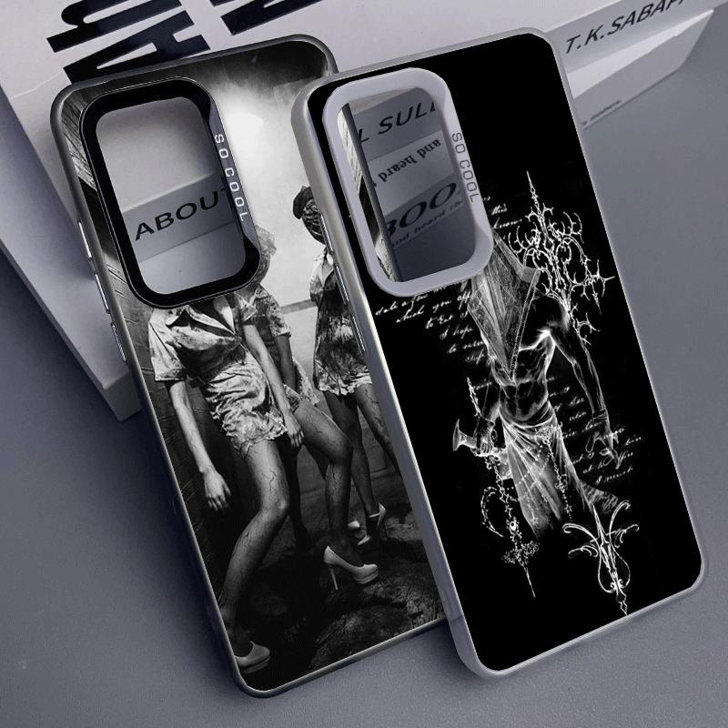Silent Hill Horror Theme Soft Phone Case for Samsung A17 A16 A15 A14 A13 A57 A56 A55 A54 A53 A37 A36 A35 A34 A33 A26 A25 A24 A23
