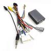 For Renault Dacia dust collector CANbus box car Android stereo 16 pin power harness cable adapter car audio and video cable