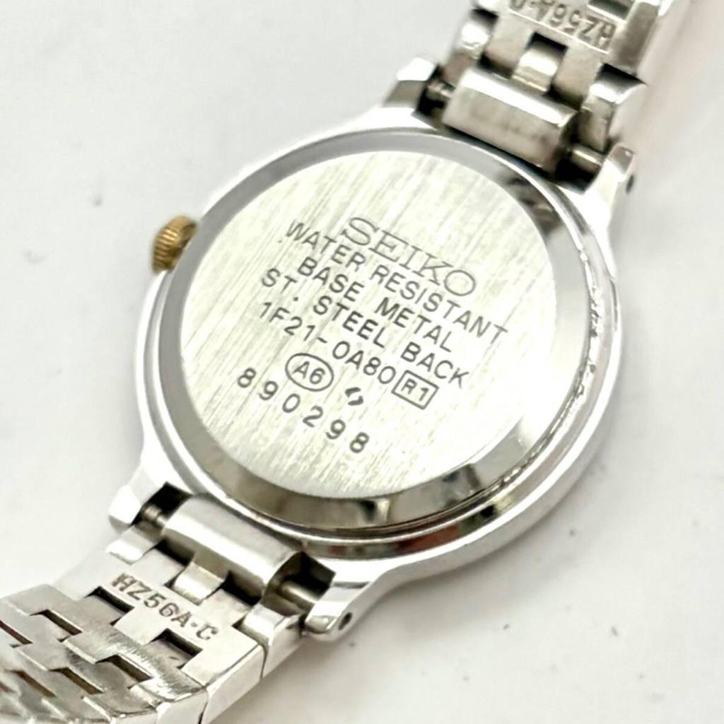 Used [New Battery] SEIKO CREO Ladies Watch 1F21-0A80 890298