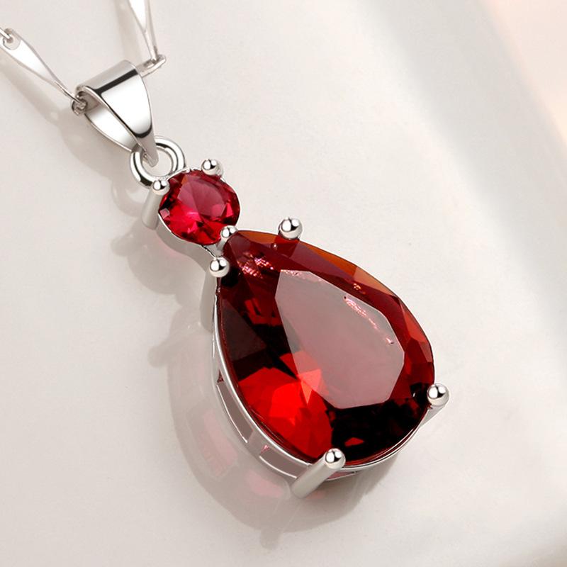 Lindon Women Necklace Pendant Copper Alloy Zircon Fashion Gift