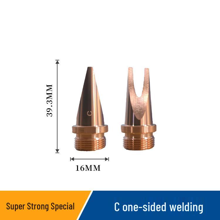 Universal Handheld Laser Welding & Cutting Nozzle with Strong Copper Single/Double Wire Feeder