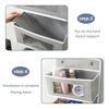 Simple Style Large Capacity Storage Multi-pocket Design Multi-layer Storage  Entrance Style