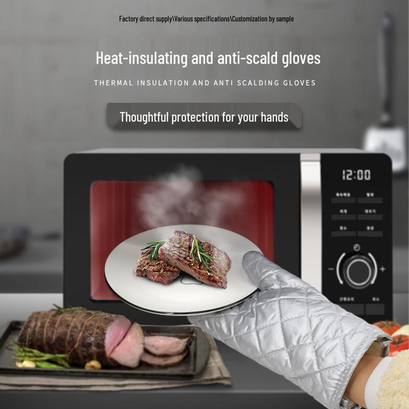 Saint Paulina Heat-Resistant Kitchen Gloves - Oven Baking & Microwave Safe