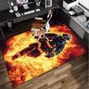 Firefighter Bravery In Action Office Rug Chair Mat, Entryway Carpet, Suitable for Front Door, Bedroom, Living Room, Desk, Holiday Gift