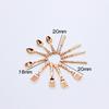 12Pcs 1:12 Dollhouse Miniature Fork Knife Soup Tableware Kitchen Furniture Toys