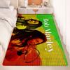 B-Bob Marley Room Mats Retro Multiple Choice Living Room Kitchen Rug Non-Slip Welcome Rug