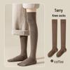 BONAS Women's Over-the-Knee Thigh High Socks - Warm, Non-Slip, Non-Binding, Thick Terry for Autumn/Winter.