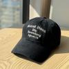 Spring and Summer New Versatile Baseball Cap for Both Men and Women, Sun-protective Soft-top Lettered Cap, Large Size, Face-slimming Sun Hat