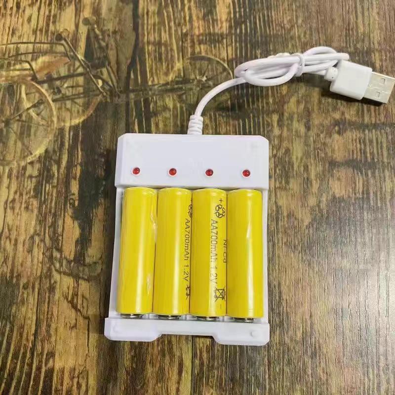 Rechargeable Battery Set: High-Capacity Ni-Cd & Ni-MH No. 5 & No. 7 with Spot Delivery