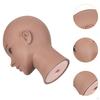 Mannequin Head,Bald Manikin Doll Head,Cosmetology Training Head for Wig Making Styling Multipurpose