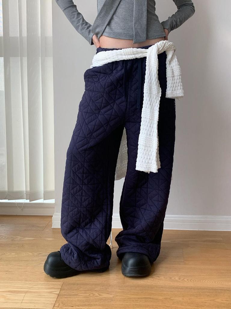 Dorothys Winter Diamantgesteppte Lockere Freizeit-Wanderhose