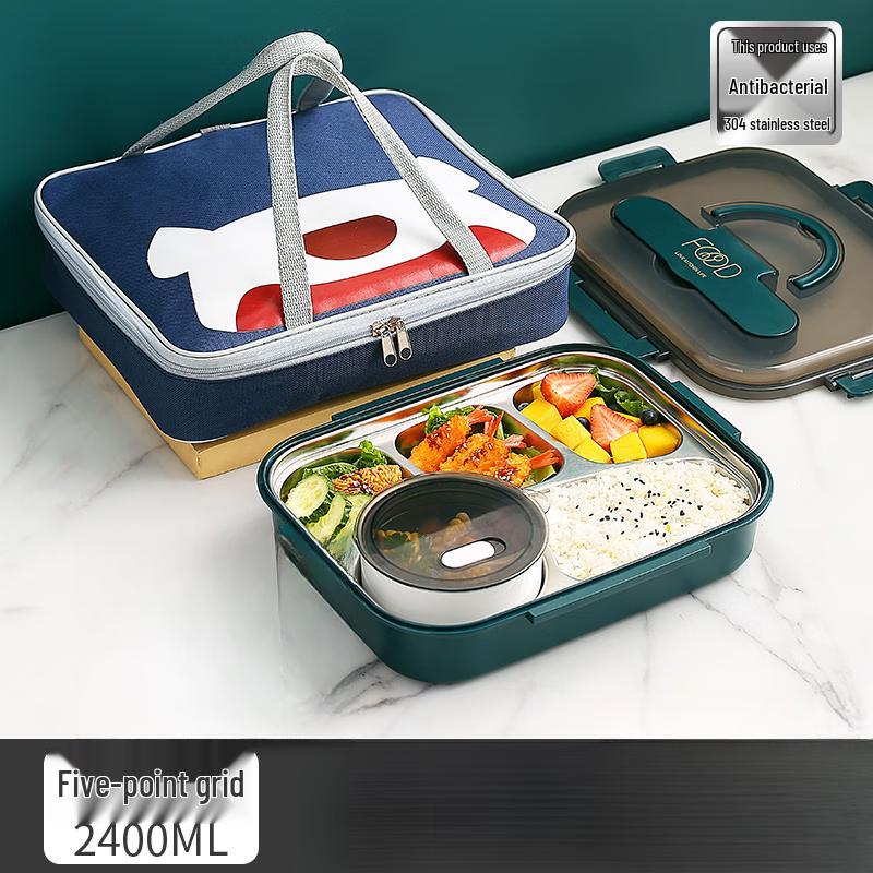 Large Capacity 304 Stainless Steel Insulated Lunch Box