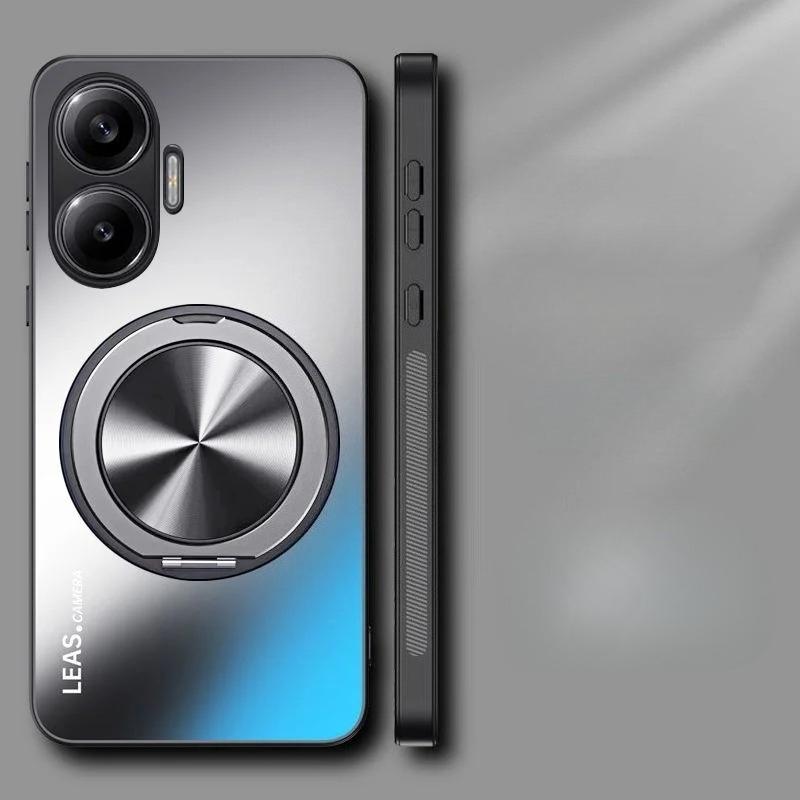 Magnetic Case For Xiaomi Redmi Turbo 4 Pro AG Matte Shockproof Holder Bumper Cover For Redmi Turbo4 Pro Anti-fingerprint