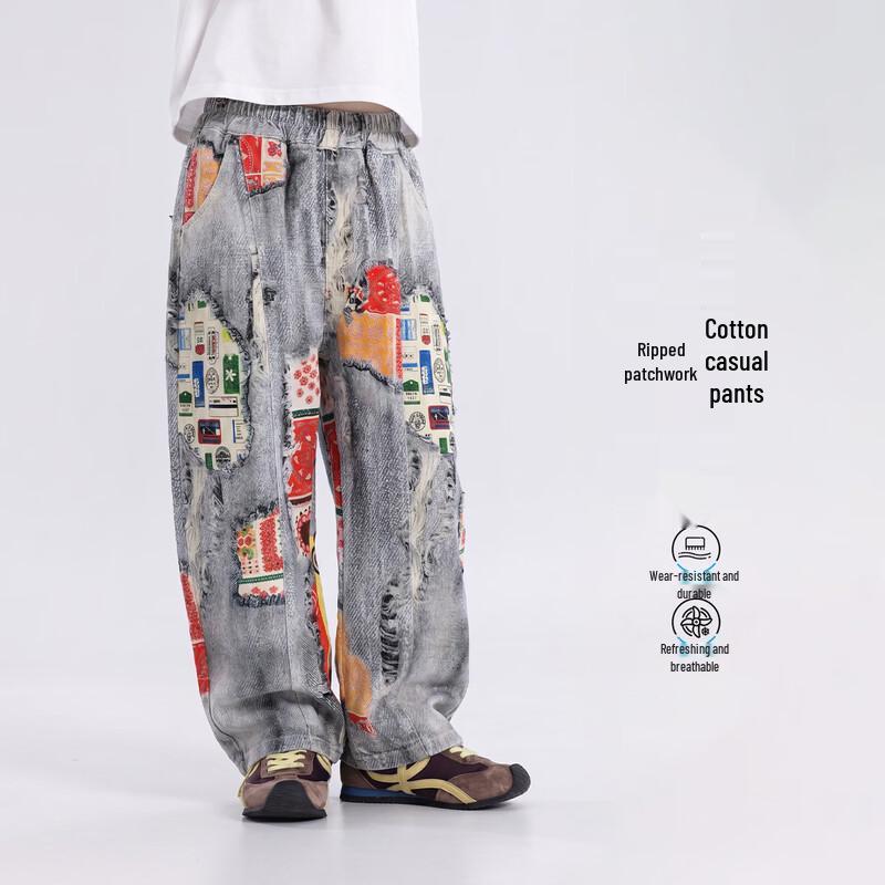 Kids Summer Washed Cotton Denim Jeans 130