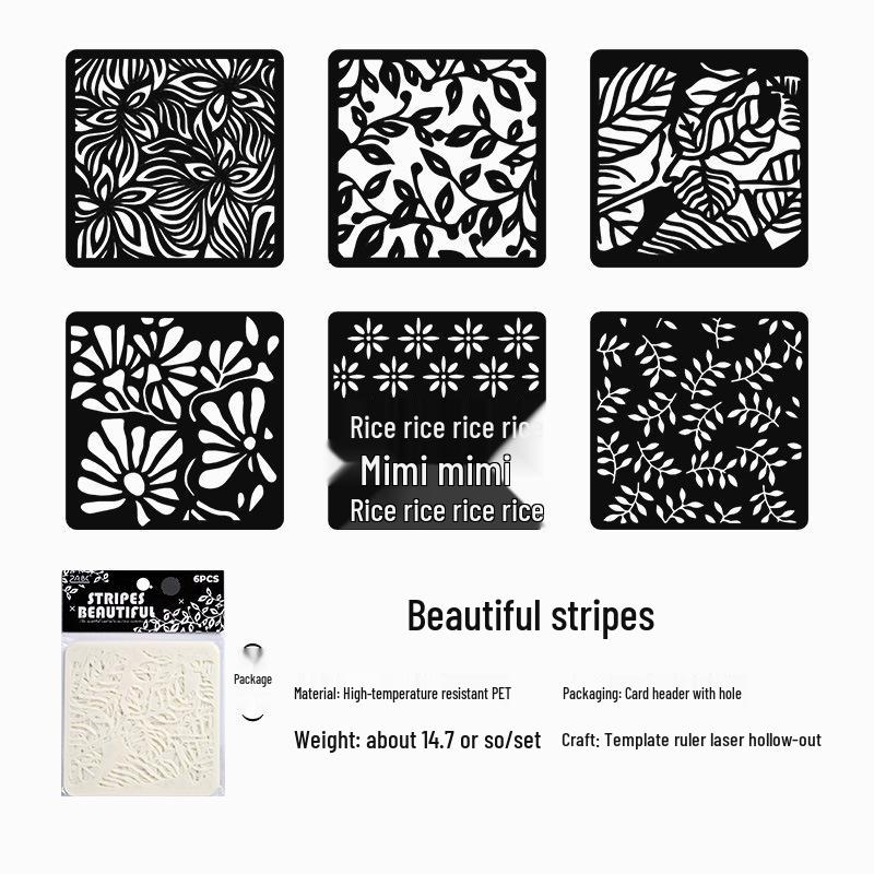 

Yuezhen Retro PET Textured Painting & Newspaper Template