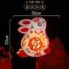 Mid Autumn Festival Home Dec High Quality Children'S Jade Rabbit Lantern DIY Mid-Autumn Festival Paper Lanterns With LED Lights