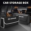 2026 Hot Interior Stickers High-Capacity Felt Cloth Car Trunk Storage Box Accessories For Lexus F SPORT ES RX NX LS UX LM LX GX