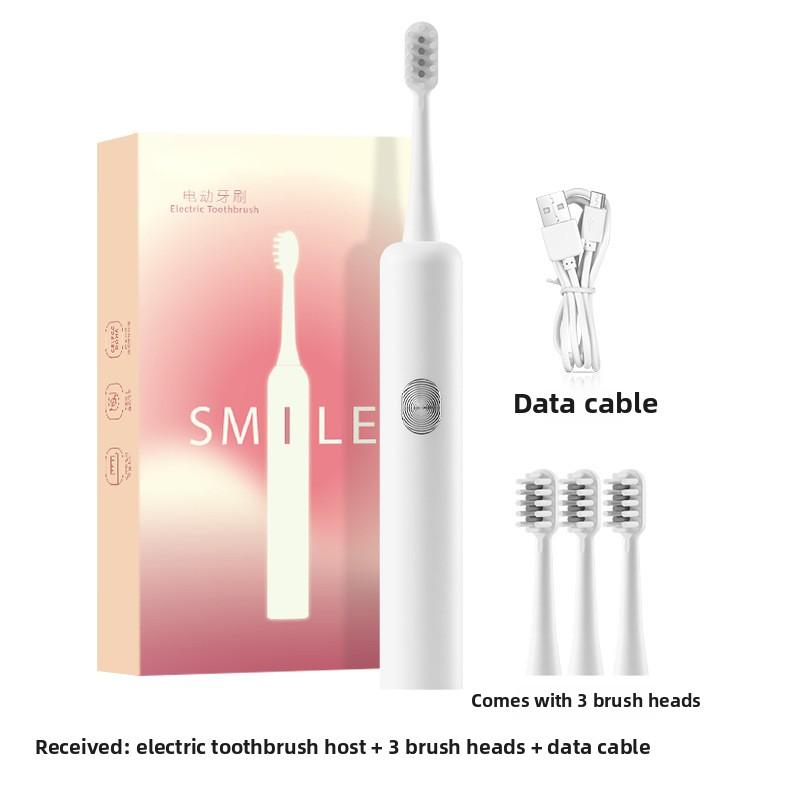 New Toothbrush Electric Soft Bristle Electric Toothbrush Couple Timing Sonic Electric Toothbrush Adult ProfessionalGrade