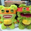 Official Fuggler X Tmnt Teenage Mutant Ninja Turtles Funny Ugly Monster Soft Plush Doll Leonardo Collectible Toys Gifts For Fans