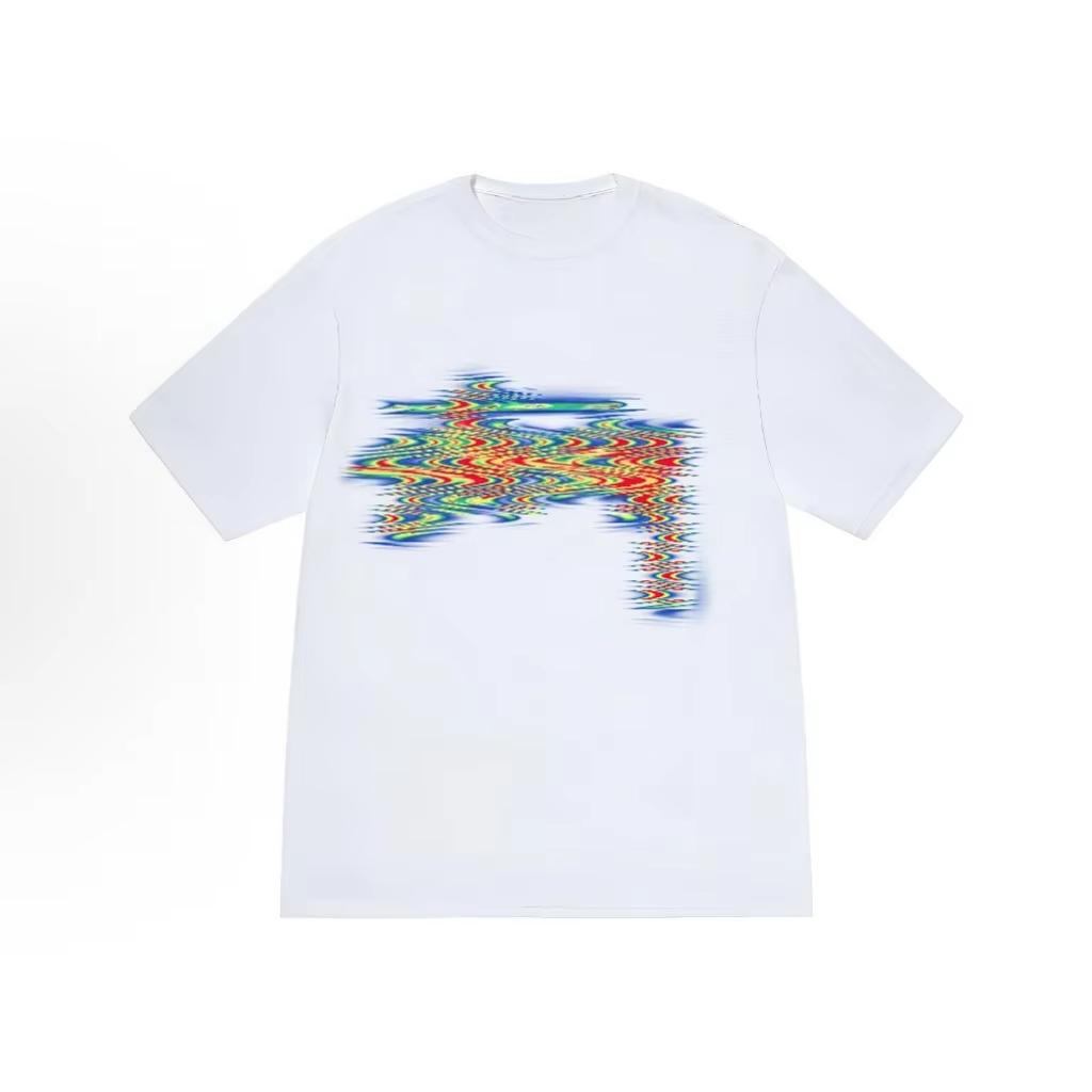 2026 New The Tide of New Thermal Imaging Printing Cotton Men and Women Leisure Loose Tshirts with Short Sleeves Tshirt