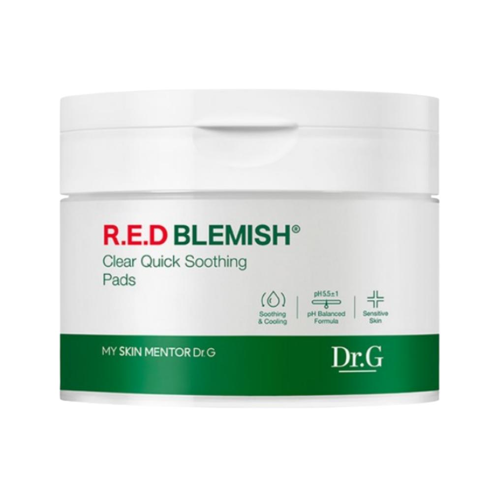 

Dr.G Красные пэды для быстрого успокоения проблемной кожи 70 шт.
