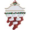 Christmas Ornaments Ornaments Red Socks Personalized Ornaments