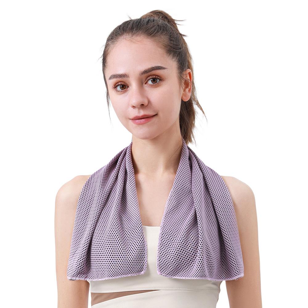 Cooling Towel for Yoga Fitness Outdoor Running, Quick Dry Sweat Absorbent Ice Chill Towel for Men Women