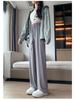 Ice Silk Women's Lightweight Quick-Dry Sun Protection Wide-Leg Pants - High-Waisted and Breathable for Summer