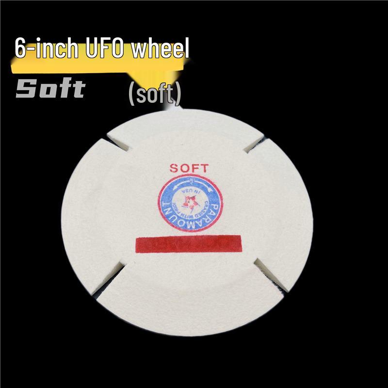 4-Inch Super Hard Wool Polishing Wheel for Jewelry and Watch Mirror Finish