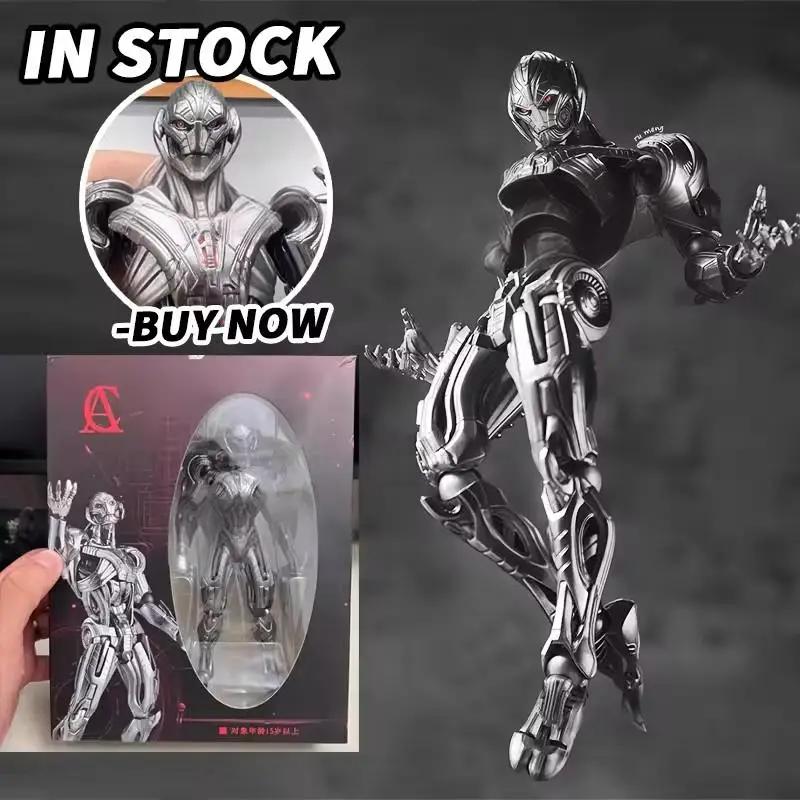 En Stock AC Toys Figurine d'Action Ultron 16cm Modèle Ko Ultron Kaiyodo Amazing Yamaguchi Avengers Collection Anime Modèle Jouets Cadeaux