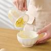 Microwave-Safe Egg Beater Measure Cup Non-Stick Portable Egg Yolk Shake Hand-Cranked Operation Non-Stick Surface