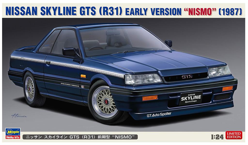 Hasegawa Scale Car Model Series Nissan Skyline GTS Early Model NISMO Plastic Model 20378 1/24 (R31)