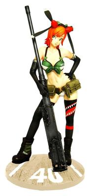 Nose Art Girl Scale Painted Finished MCAkushizu (1/7 Figure)