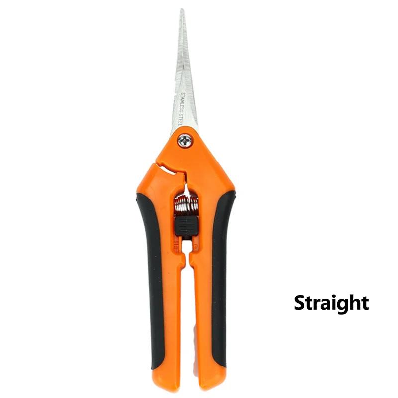 

Многофункциональные садовые секаторы, прямые, изогнутые, инструменты для обрезки, для сбора фруктов, для удаления сорняков, для веток в горшках, профессиональный резак