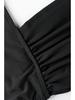 European-American Fashion: Sexy Hollow Irregular Slim Ribbon Hip-Hugging Short Dress