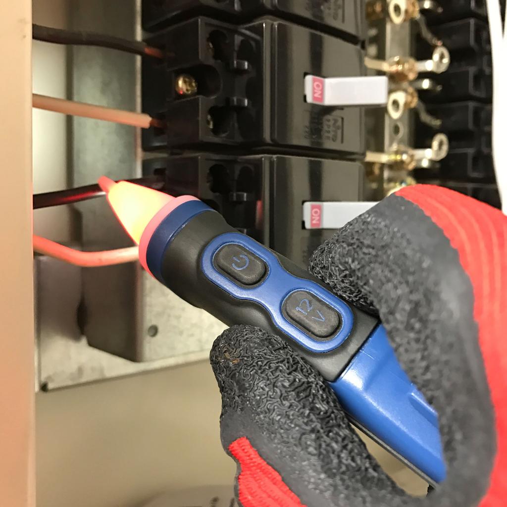 CUSTOM Dustproof and Waterproof AC Voltage Detector 2m Drop (12~1000V, Resistant) V-20WP