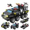 8 In 1 SWAT Tiger Building Blocks Armored Vehicle Combat Military Construction Toy Children DIY Assembly Birthday Christmas Gift