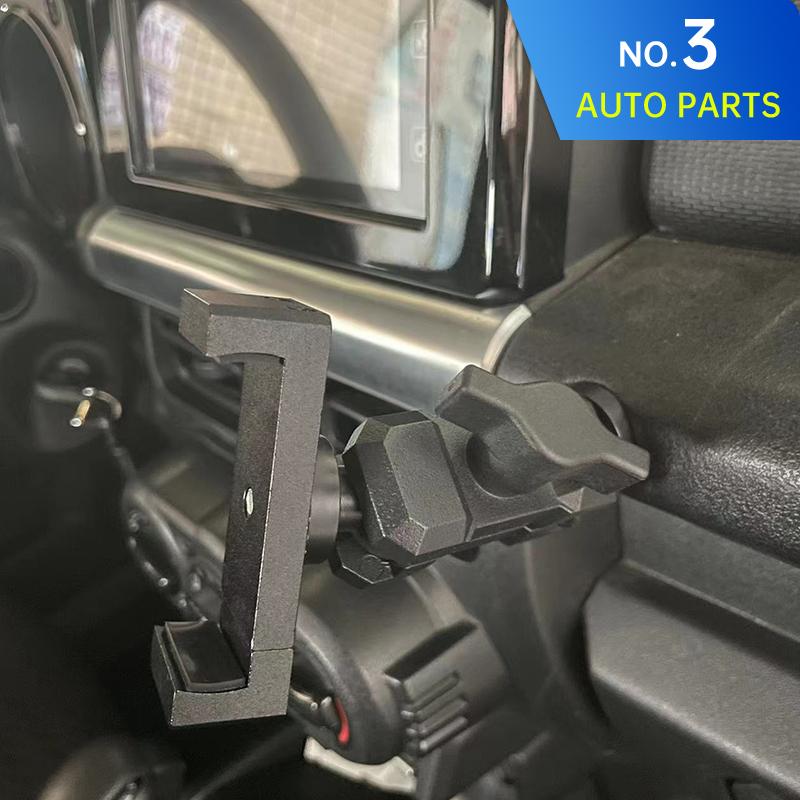 Multi-directional Adjustment Phone Holder Stand For iPhone Support Telephone For Suzuki Jimny JB64 JB74W 2019 2023 Accessories