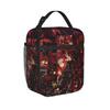 Itadori Yuji Accessories Insulated Lunch Bag For School JJK Anime Food Container Portable Thermal Cooler Lunch Box