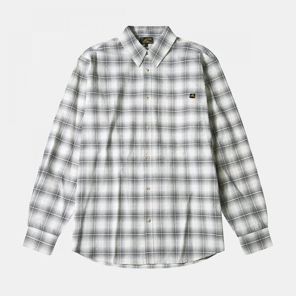 Le Mont Saint Michel Cotton Tartan Check Shirt   Ivory Lstd0bl42m 50