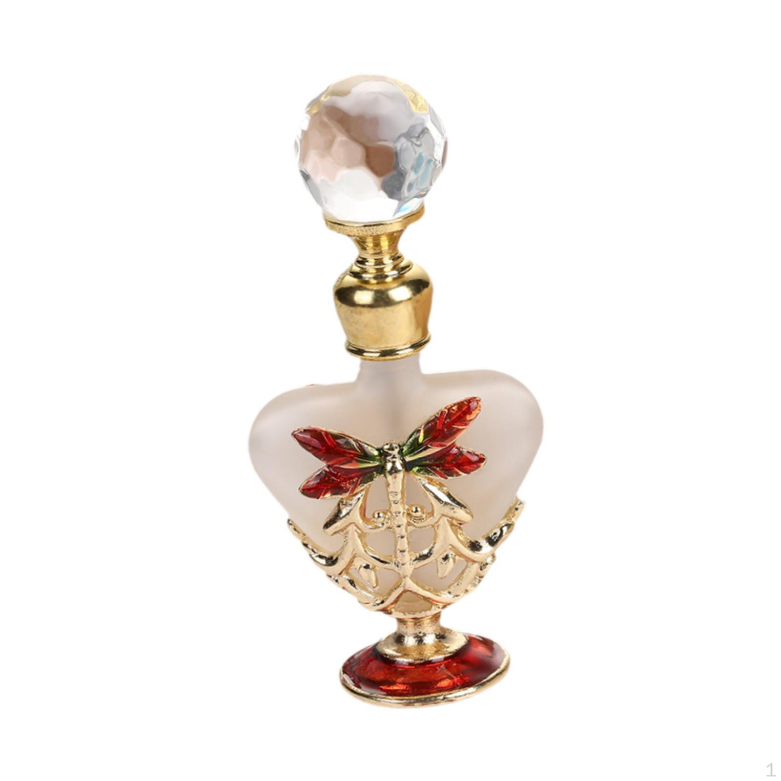 

Декоративный флакон для духов, пустые флаконы для образцов эфирного масла, портативный контейнер красный