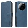 Portemonnaie-Hülle für Poco X7 5G - Leder/PU, Blau