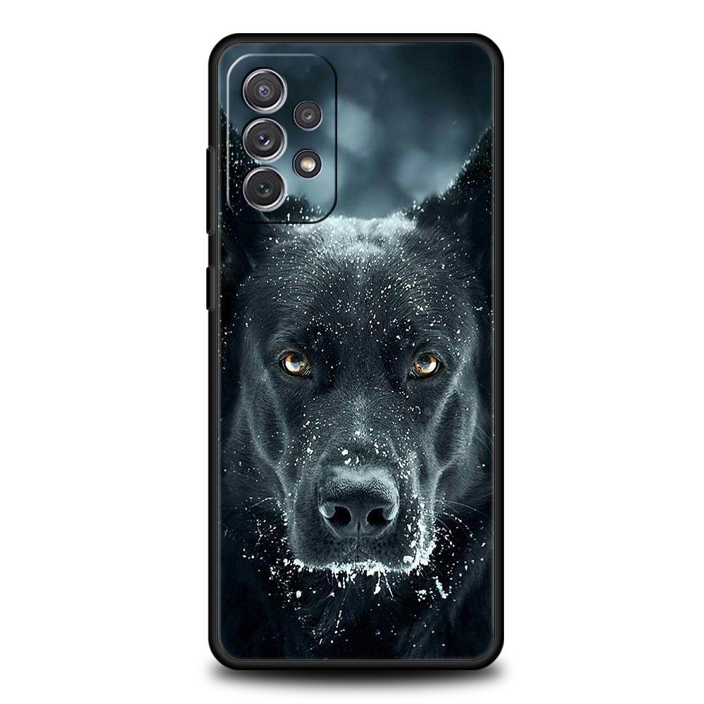 Doberman Dog Phone Case for Samsung Galaxy A55 A35 A17 A07 A15 A13 A25 A51 A71 A72 A73 A32 A52 A52S A41 5G Soft TPU Shell Capas