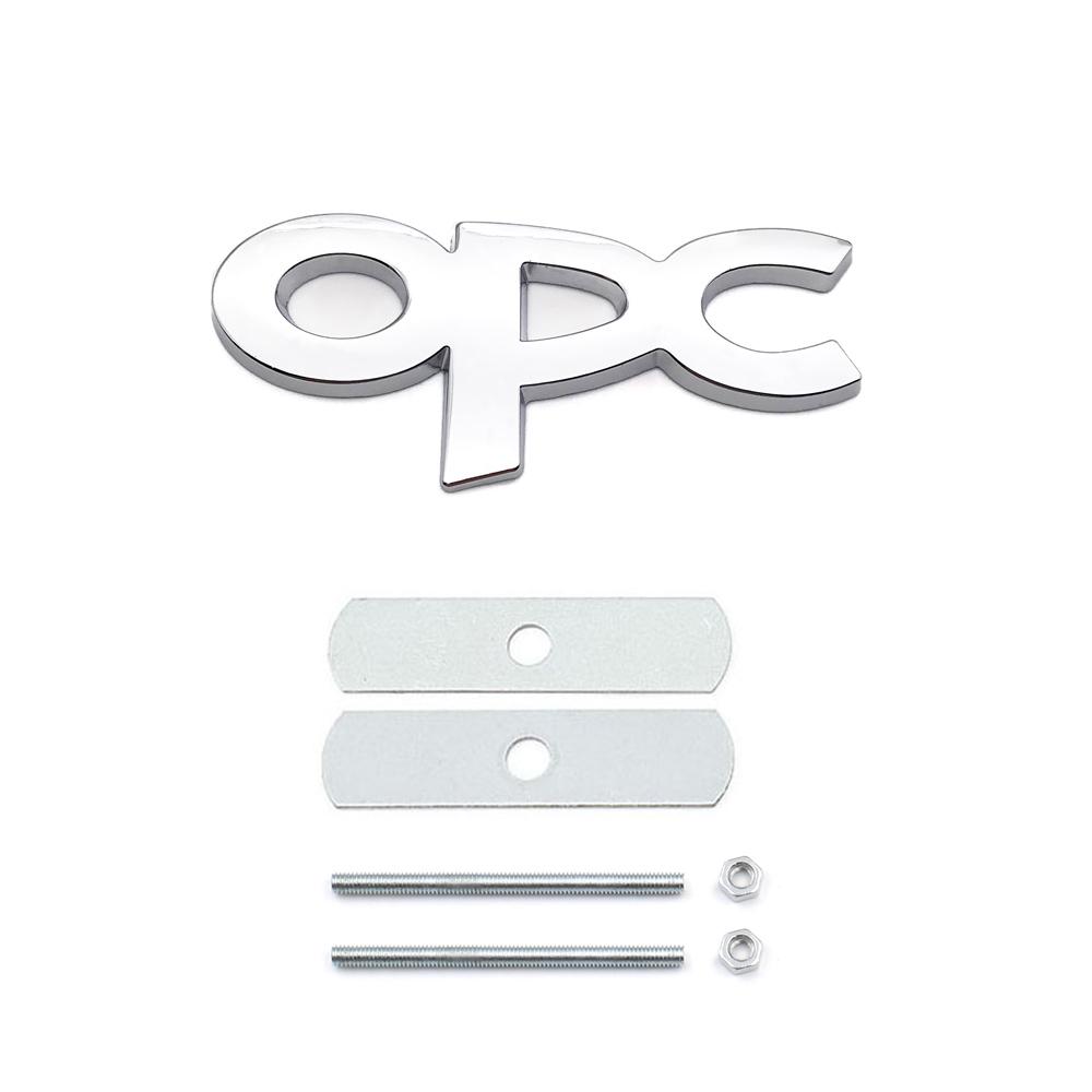 OPC Line Emblem Front Grille Badge Tail Stickers  For Opel Astra G H J K F Corsa D Zafira B ignia Mokka Regal Accessories