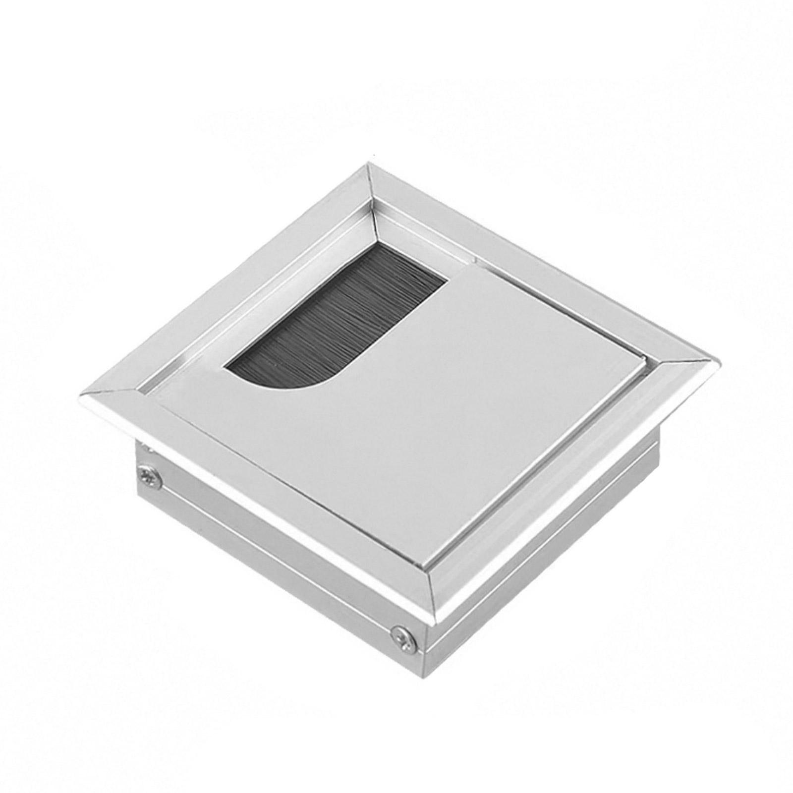 

Набор направляющих для кабелей для стола для наведения порядка на рабочих местах и организации кабелей в офисных принадлежностях или для повседневного использования дома серебряный