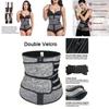 Cinta Modeladora de Cintura Feminina de Neoprene Sauna Com Controle Abdominal Premium e Design Emagrecedor