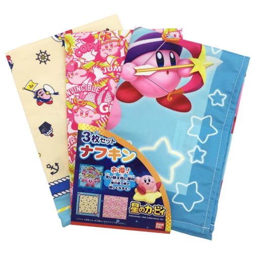 Salonje Kirby Star Napkin Set of 3