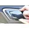 Inner Door Handle Panel Frame Trim 4PCS Carbon Fiber For VW Golf MK7 MK7.5 14-19